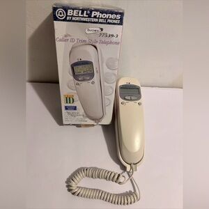Bell Phones Northwestern 77539-3 One Touch Caller ID Corded Phone Ivory